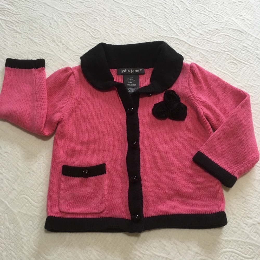 12m (4/$20) Cardigan by Lydia Jane